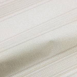 Luxury Cream Striped Stripe Wallpaper, Mid-Century Non-Woven Wall Covering, 41.7"W x 398"H, Washable Removable for Living Roo