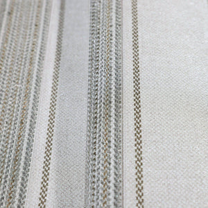 Luxury Brown Striped Stripe Wallpaper, Country Non-Woven Wall Covering, 41.7"W x 398"H, Washable Removable for Living Room Be