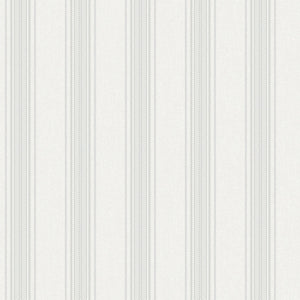 Luxury Cream Striped Stripe Wallpaper, Scandinavian Non-Woven Wall Covering, 41.7"W x 398"H, Washable Removable for Living Ro