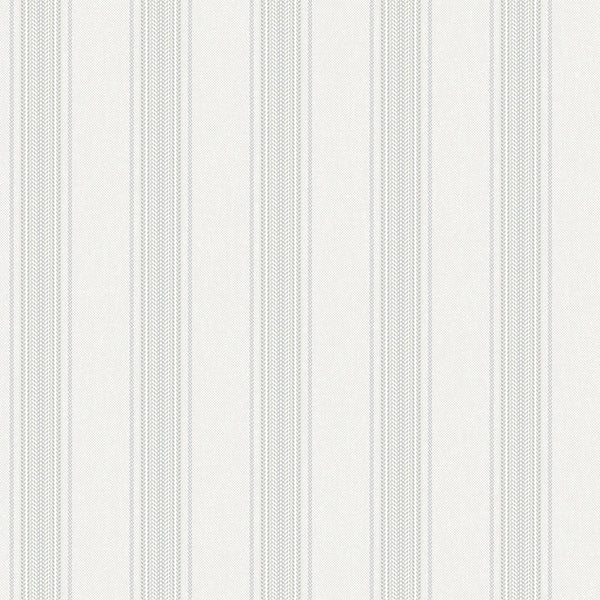 Luxury Cream Striped Stripe Wallpaper, Scandinavian Non-Woven Wall Covering, 41.7"W x 398"H, Washable Removable for Living Ro