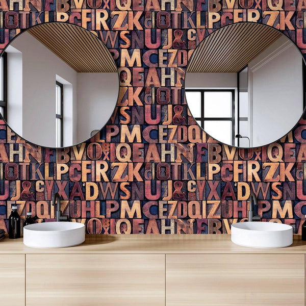 Luxury Orange Textured Wallpaper, Traditional Non-Woven Wall Covering, 41.7"W x 398"H, Washable Removable for Living Room Bed