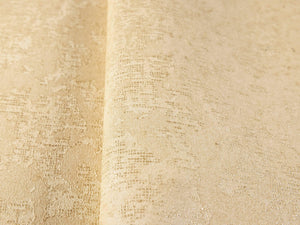 Luxury Beige Distressed Embossed 3D Embossed Wallpaper, Farmhouse Non-Woven Wall Covering, 41.7"W x 614"H, Washable Removable