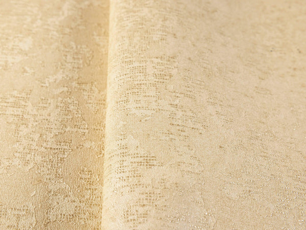 Luxury Beige Distressed Embossed 3D Embossed Wallpaper, Farmhouse Non-Woven Wall Covering, 41.7"W x 614"H, Washable Removable