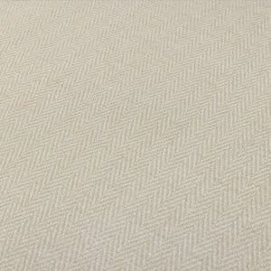 Luxury Beige Chevron Fabric Textured Wallpaper, Modern Non-Woven Wall Covering, 41.7"W x 614"H, Washable Removable for Living