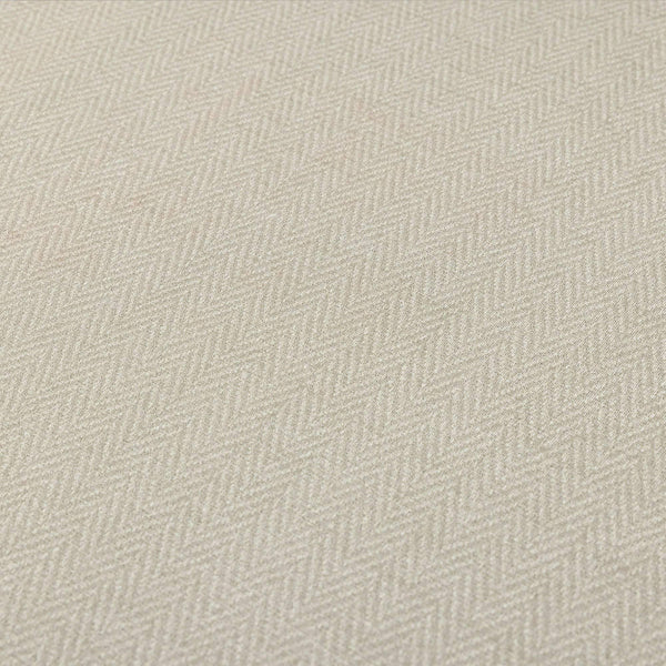 Luxury Beige Chevron Fabric Textured Wallpaper, Modern Non-Woven Wall Covering, 41.7"W x 614"H, Washable Removable for Living