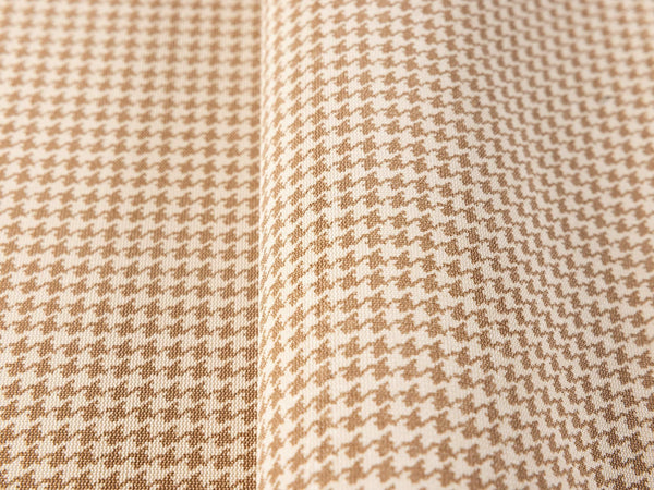 Luxury Beige Houndstooth Textured Wallpaper, Traditional Non-Woven Wall Covering, 41.7"W x 614"H, Washable Removable for Livi