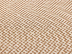 Luxury Beige Houndstooth Textured Wallpaper, Traditional Non-Woven Wall Covering, 41.7"W x 614"H, Washable Removable for Livi