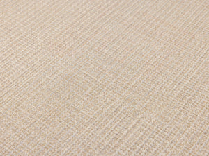 Luxury Beige Fabric Textured Wallpaper, Traditional Non-Woven Wall Covering, 41.7"W x 614"H, Washable Removable for Living Ro