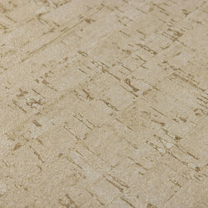 Luxury Beige Wood Textured Wallpaper, Farmhouse Non-Woven Wall Covering, 41.7"W x 614"H, Washable Removable for Living Room B