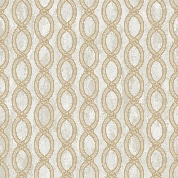 Luxury Beige Geometric Embossed 3D Embossed Wallpaper, Boho Non-Woven Wall Covering, 41.7"W x 398"H, Washable Removable for L