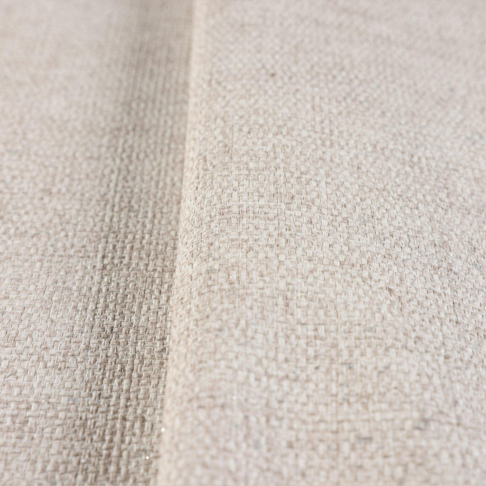 Luxury Beige Fabric Textured Wallpaper, Premium Non-Woven Wall Covering, 41.7"W x 398"H, Washable Removable for Living Room B