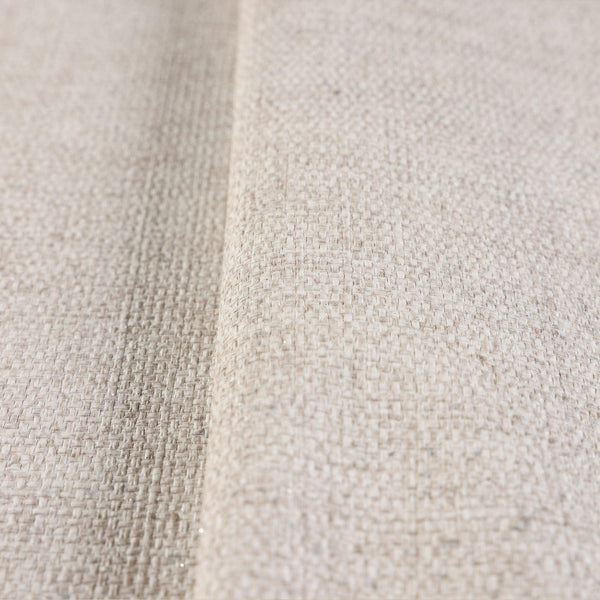 Luxury Beige Fabric Textured Wallpaper, Premium Non-Woven Wall Covering, 41.7"W x 398"H, Washable Removable for Living Room B