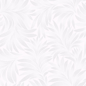 Luxury Beige Leaves Embossed 3D Embossed Wallpaper, Coastal Non-Woven Wall Covering, 41.7"W x 398"H, Washable Removable for L