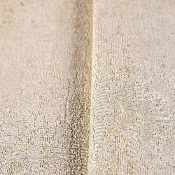 Luxury Beige Abstract Embossed 3D Embossed Wallpaper, Minimalist Non-Woven Wall Covering, 41.7"W x 398"H, Washable Removable 