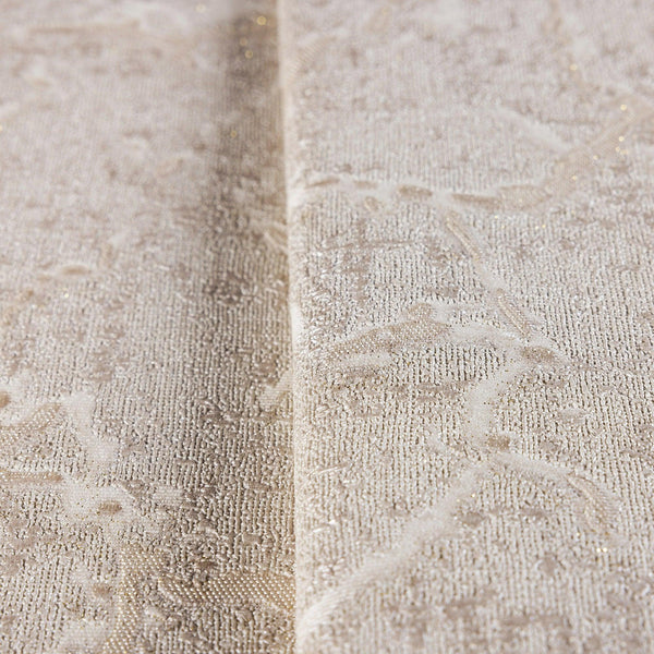 Luxury Beige Abstract Textured Wallpaper, Country Non-Woven Wall Covering, 41.7"W x 398"H, Washable Removable for Living Room