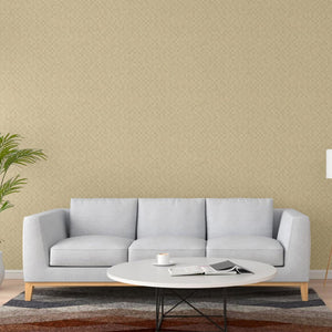 Luxury Beige Checkered Geometric 3D Embossed Wallpaper, Glam Non-Woven Wall Covering, 41.7"W x 614"H, Washable Removable for 