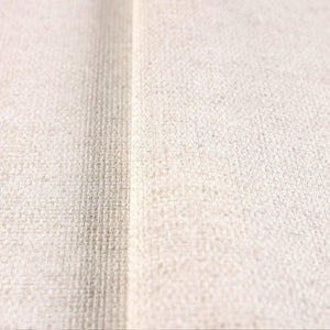 Luxury Beige Fabric Textured Wallpaper, Boho Non-Woven Wall Covering, 41.7"W x 398"H, Washable Removable for Living Room Bedr