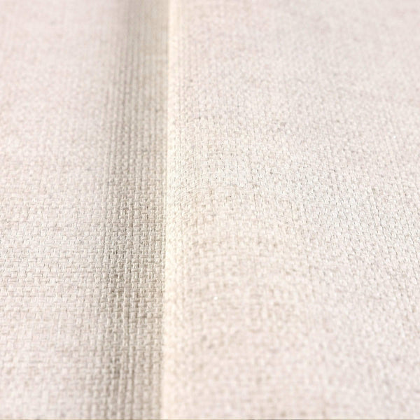 Luxury Beige Fabric Textured Wallpaper, Boho Non-Woven Wall Covering, 41.7"W x 398"H, Washable Removable for Living Room Bedr