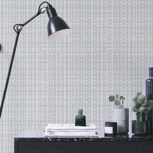 Luxury Blue Striped Stripe 3D Embossed Wallpaper, Lodge Non-Woven Wall Covering, 41.7"W x 614"H, Washable Removable for Livin