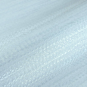 Luxury Blue Striped Stripe 3D Embossed Wallpaper, Coastal Non-Woven Wall Covering, 41.7"W x 614"H, Washable Removable for Liv