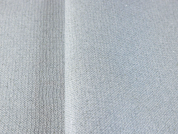 Luxury Blue Fabric Textured Wallpaper, Scandinavian Non-Woven Wall Covering, 41.7"W x 614"H, Washable Removable for Living Ro