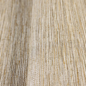 Luxury Brown Abstract Striped Textured Wallpaper, Traditional Non-Woven Wall Covering, 41.7"W x 614"H, Washable Removable for