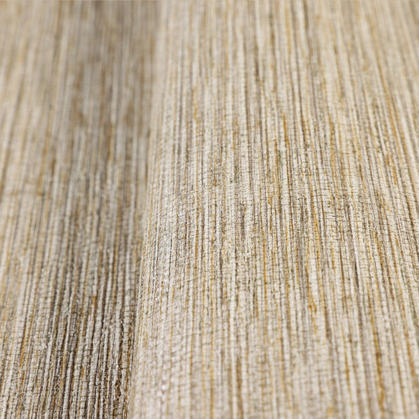 Luxury Brown Abstract Striped Textured Wallpaper, Traditional Non-Woven Wall Covering, 41.7"W x 614"H, Washable Removable for