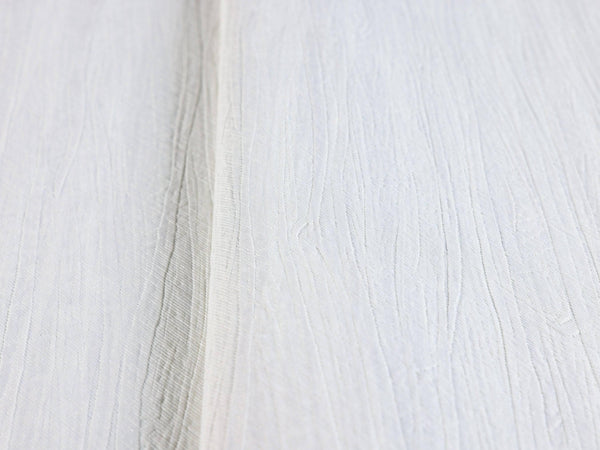 Luxury White Textured Embossed 3D Embossed Wallpaper, Coastal Non-Woven Wall Covering, 41.7"W x 398"H, Washable Removable for