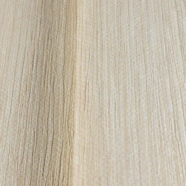 Luxury Cream Striped Stripe Textured Wallpaper, Elegant Non-Woven Wall Covering, 41.7"W x 614"H, Washable Removable for Livin