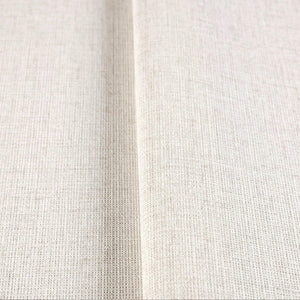 Luxury Cream Textured Wallpaper, Minimalist Non-Woven Wall Covering, 41.7"W x 398"H, Washable Removable for Living Room Bedro