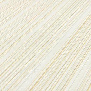 Luxury Cream Fabric Striped 3D Embossed Wallpaper, Modern Non-Woven Wall Covering, 41.7"W x 614"H, Washable Removable for Liv