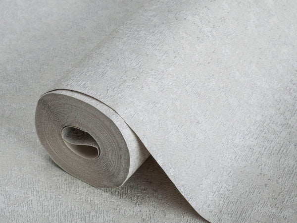 Luxury Gray Distressed Embossed 3D Embossed Wallpaper, Contemporary Non-Woven Wall Covering, 41.7"W x 614"H, Washable Removab