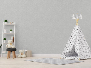 Luxury Gray Distressed Embossed 3D Embossed Wallpaper, Contemporary Non-Woven Wall Covering, 41.7"W x 614"H, Washable Removab