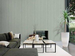 Luxury Gray Abstract Striped 3D Embossed Wallpaper, Boho Non-Woven Wall Covering, 41.7"W x 614"H, Washable Removable for Livi