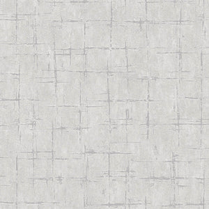 Luxury Gray Abstract Geometric 3D Embossed Wallpaper, Contemporary Non-Woven Wall Covering, 41.7"W x 398"H, Washable Removabl