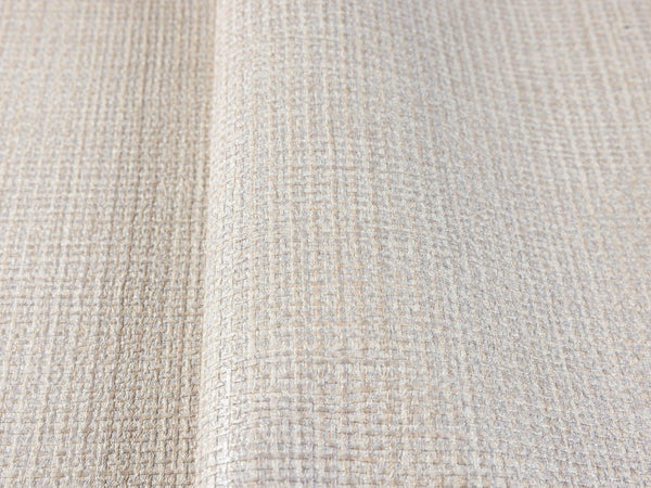 Luxury Gray Fabric Textured Wallpaper, Coastal Non-Woven Wall Covering, 41.7"W x 614"H, Washable Removable for Living Room Be