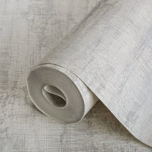 Luxury Gray Abstract Distressed 3D Embossed Wallpaper, Coastal Non-Woven Wall Covering, 41.7"W x 614"H, Washable Removable fo