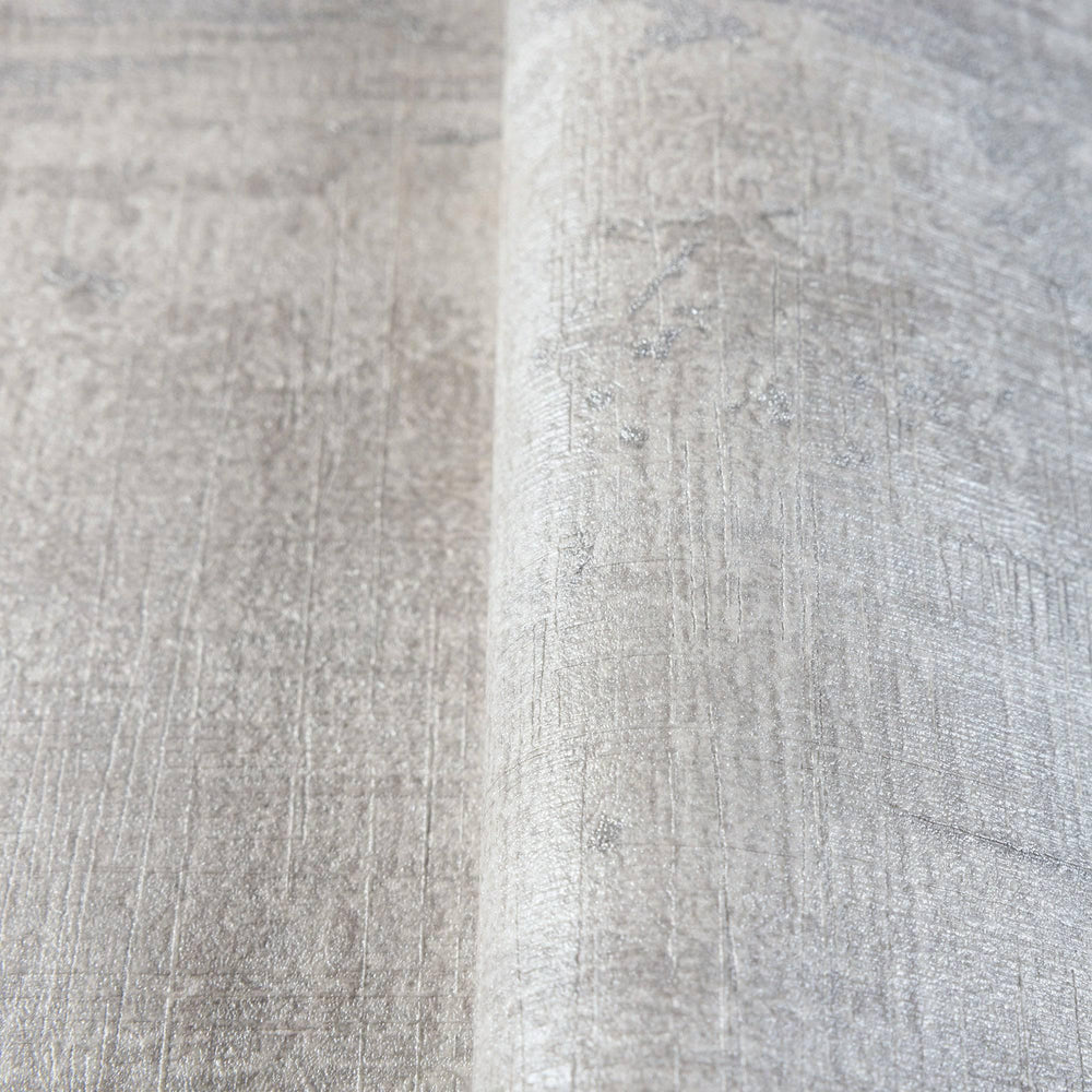 Luxury Gray Abstract Distressed 3D Embossed Wallpaper, Coastal Non-Woven Wall Covering, 41.7"W x 614"H, Washable Removable fo