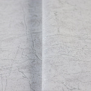 Luxury Metallic Abstract Textured 3D Embossed Wallpaper, Boho Non-Woven Wall Covering, 41.7"W x 398"H, Washable Removable for
