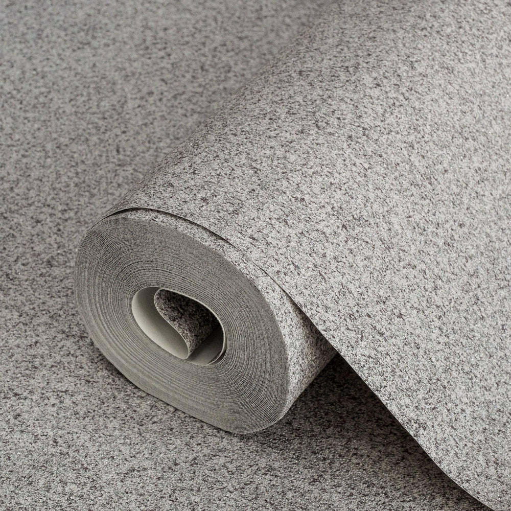 Luxury Gray Granite Stone Textured Wallpaper, Premium Non-Woven Wall Covering, 41.7"W x 614"H, Washable Removable for Living 