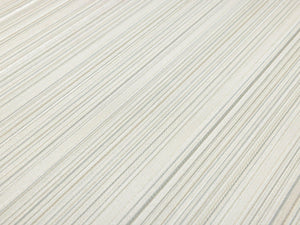Luxury Gray Fabric Striped 3D Embossed Wallpaper, Coastal Non-Woven Wall Covering, 41.7"W x 614"H, Washable Removable for Liv