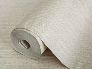 Luxury Neutral Abstract Striped 3D Embossed Wallpaper, Coastal Non-Woven Wall Covering, 41.7"W x 614"H, Washable Removable fo