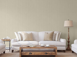 Luxury Neutral Abstract Striped 3D Embossed Wallpaper, Coastal Non-Woven Wall Covering, 41.7"W x 614"H, Washable Removable fo