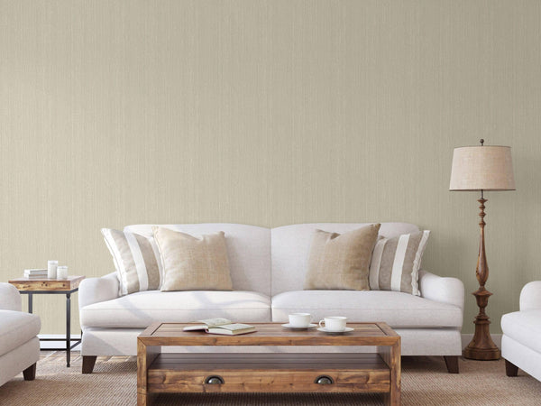 Luxury Neutral Abstract Striped 3D Embossed Wallpaper, Coastal Non-Woven Wall Covering, 41.7"W x 614"H, Washable Removable fo