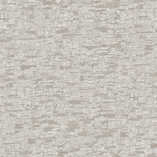 Luxury Beige Textured Embossed 3D Embossed Wallpaper, Farmhouse Non-Woven Wall Covering, 41.7"W x 614"H, Washable Removable f
