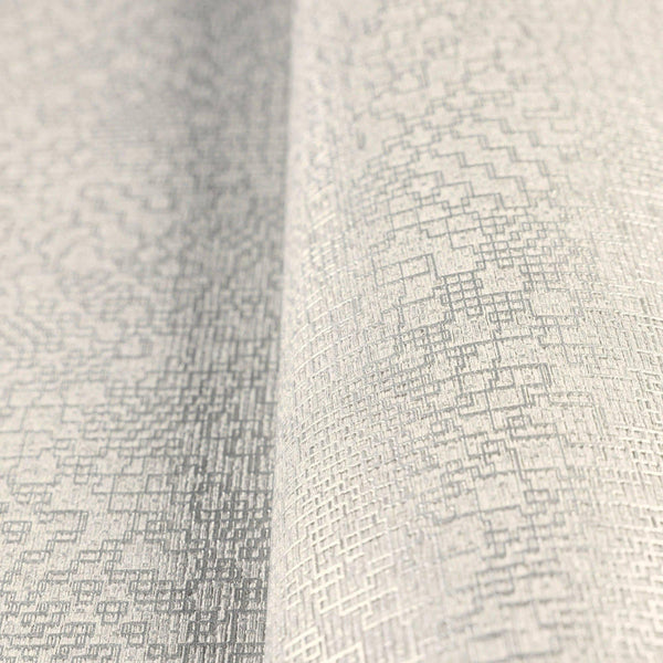 Luxury Metallic Abstract Metallic 3D Embossed Wallpaper, Premium Non-Woven Wall Covering, 41.7"W x 614"H, Washable Removable 