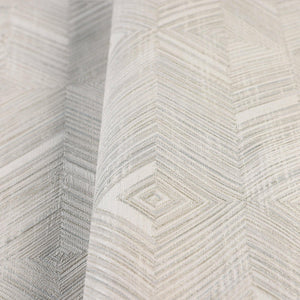 Luxury Tan Geometric Textured Wallpaper, Minimalist Non-Woven Wall Covering, 41.7"W x 614"H, Washable Removable for Living Ro