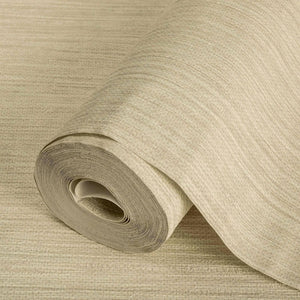 Luxury Cream Striped Stripe Textured Wallpaper, Glam Non-Woven Wall Covering, 41.7"W x 614"H, Washable Removable for Living R