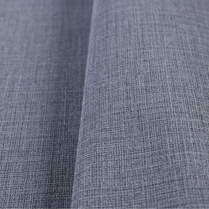 Luxury Gray Fabric Textured Wallpaper, Scandinavian Non-Woven Wall Covering, 41.7"W x 614"H, Washable Removable for Living Ro