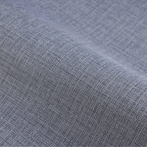 Luxury Gray Fabric Textured Wallpaper, Scandinavian Non-Woven Wall Covering, 41.7"W x 614"H, Washable Removable for Living Ro